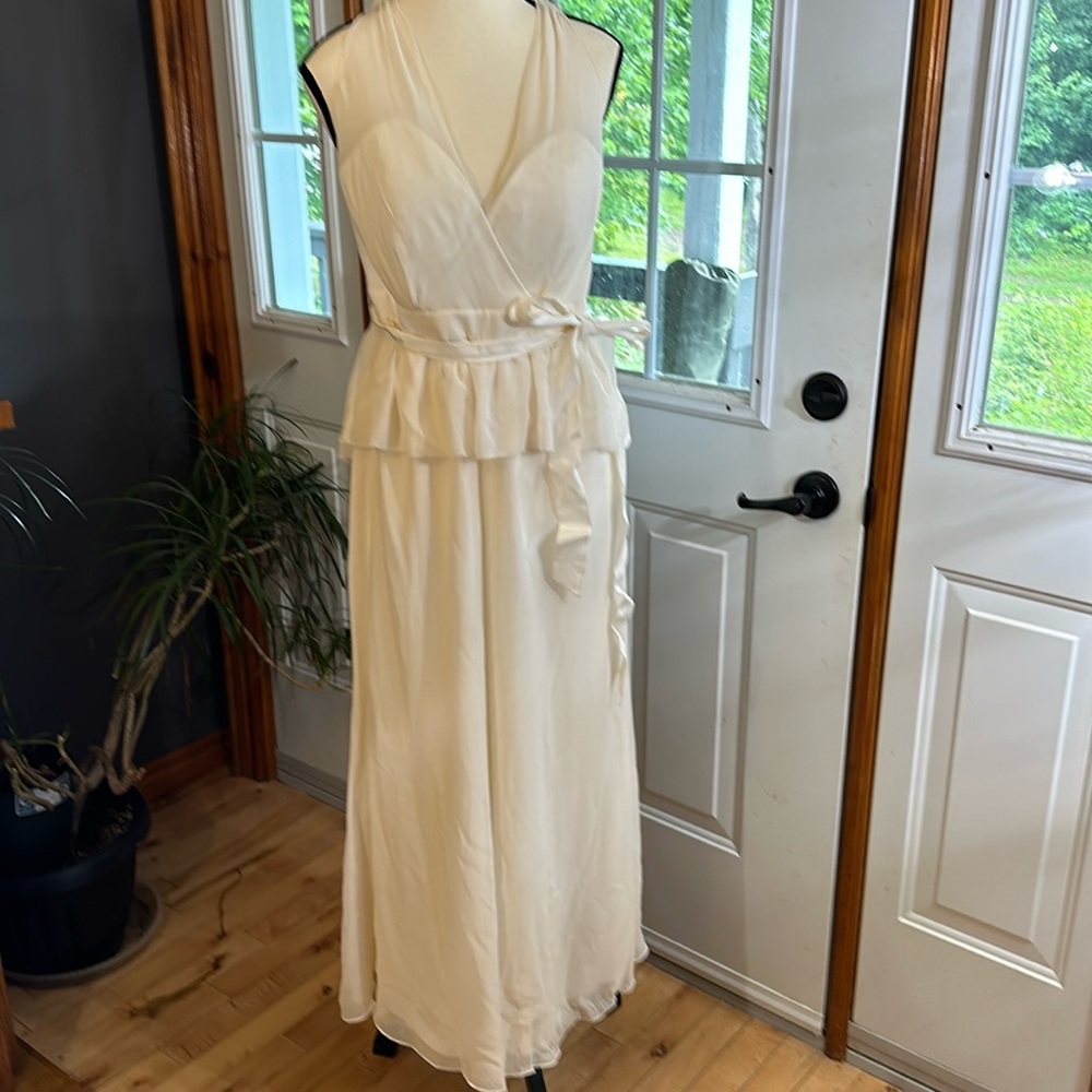 NWOT Anthropology Hitherto BHLDN Cream Jumpsuit